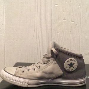 Grey and black converse All stars